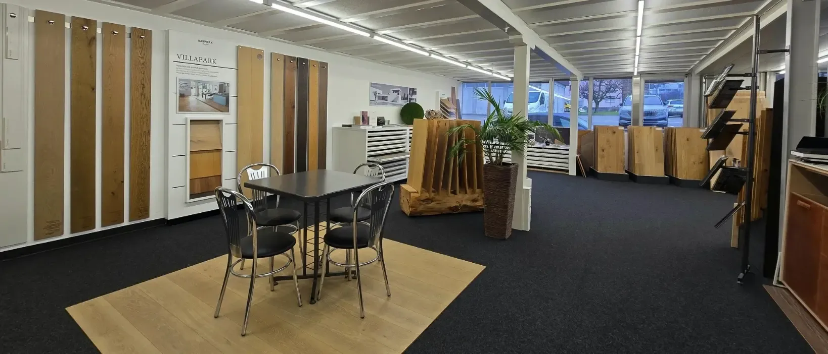 Scherrer ag - Bodenbelaege - Parkett - Laminat - PVC - Kautschuk - Teppiche - Bauaustrocknung