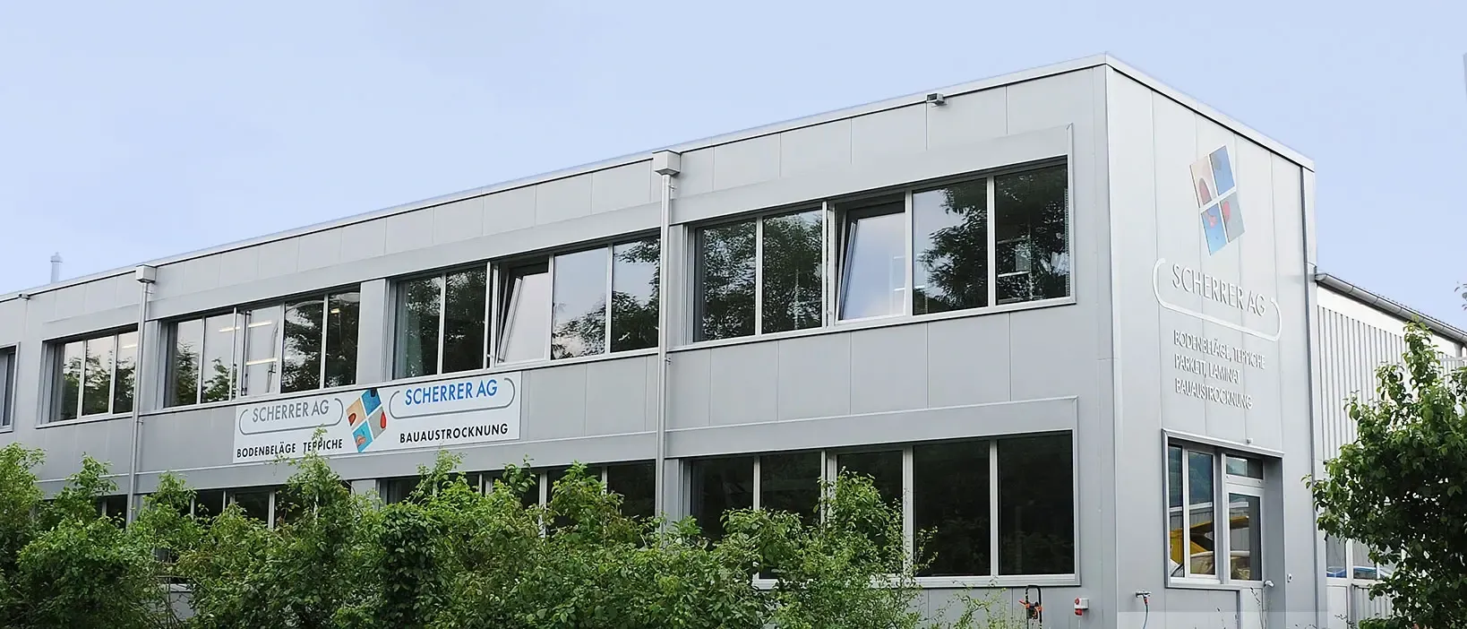 Scherrer ag - Bodenbelaege - Parkett - Laminat - PVC - Kautschuk - Teppiche - Bauaustrocknung